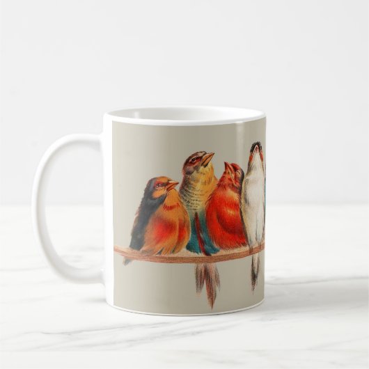 Un perchoir d'oiseaux, de la Mug (Gauche)