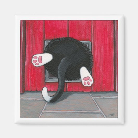 Un Petit Aimant De Chat De Taille (Devant)