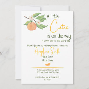 Un petit amour en route Invitation à la fête de bé