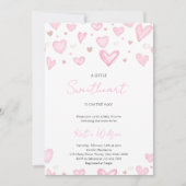 Un petit amour est en route Invitation (Devant)