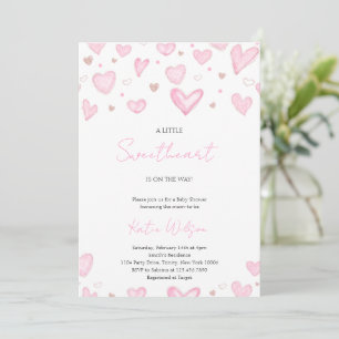 Un petit amour est en route Invitation