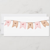 Un petit amour est sur le chemin Invitation (Dos)