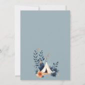Un Petit Baby shower De Camper Forest Invitation (Dos)