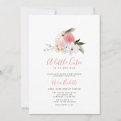 Un petit Baby shower de pêche Cutie Invitation (Devant)