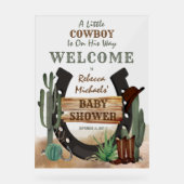Un petit Baby shower Western Boy Cowboy (Recto)
