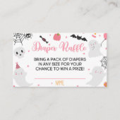 Un Petit Boo est presque due Diaper Carte Raffle G (Devant)