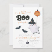Un petit Boo Halloween Baby shower Invitation (Devant)