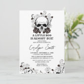 Un petit Boo Halloween Baby shower Invitation (Debout devant)