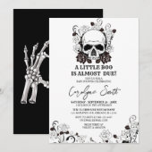 Un petit Boo Halloween Baby shower Invitation (Devant / Derrière)