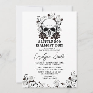 Un petit Boo Halloween Baby shower Invitation