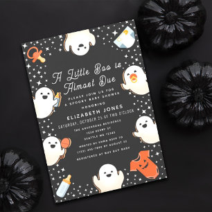 Un petit Boo Halloween Baby shower Invitation