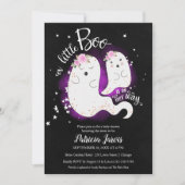 Un petit Boo Halloween Baby shower Invitation (Devant)