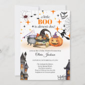 un petit botte baby shower bébé invitations douche (Devant)