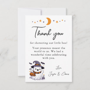 Un Petit Carte de remerciements De Baby shower Boy