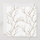 Un petit cerf est en route Baby shower Invitation (Dos)