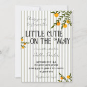 Un petit chou arrive Invitation (Devant)