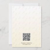 Un Petit Citrouille Boho Baby shower Invitation (Dos)