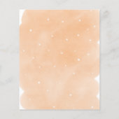 Un petit Citrouille souhaite pour la carte conseil (Dos)