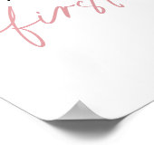 Un Petit Citrouille Tourne Une Affiche de bienvenu (Coin)