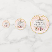 Un Petit Confetti De Fleur Rose Parties scintillan (Derrière)