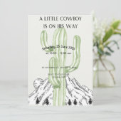 Un petit cowboy est sur le chemin, Invitation Baby (Debout devant)