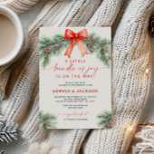 Un Petit Ensemble De Joy Baby shower Invitation