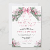 Un Petit Ensemble De Joy Baby shower Invitation (Devant)