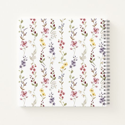 Un petit Fleur sauvage se trouve sur le Carnet Way (Dos)