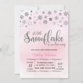 Un petit flocon de neige est à son invitation de (Devant)