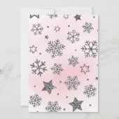 Un petit flocon de neige est en route invitation t (Dos)