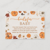 Un petit livre Citrouille pour la carte de boîtier (Devant)