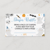 Un petit livre est presque due Diaper carte Raffle (Devant)