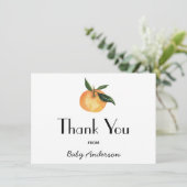 Un petit Merci de Baby shower Cutie (Debout devant)