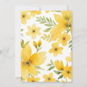 Un petit miel 4e anniversaire Invitation (Dos)