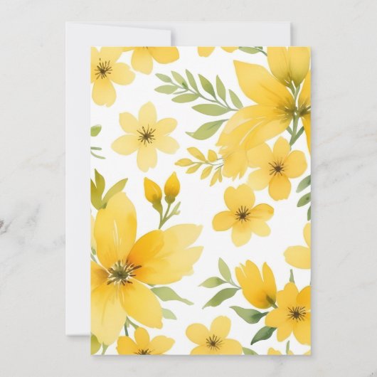 Un petit miel 4e anniversaire Invitation (Dos)