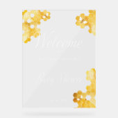 Un Petit Miel Sucré En Chemin Baby shower D'Abeill (Recto)