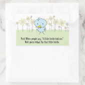 Un Petit Oiseau M'A Dit Des Stickers (Sac)