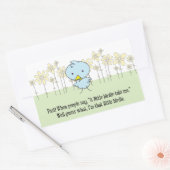Un Petit Oiseau M'A Dit Des Stickers (Enveloppe)
