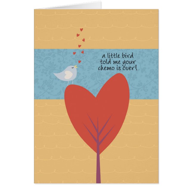 Un petit oiseau m'a indiqué que votre chimio est (Devant)