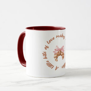 Un Petit Peu d'Amour Mug Féminin Mignon