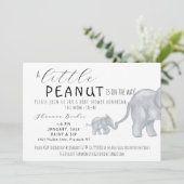 Un petit pois arrive en route, invitation à une ba (Debout devant)