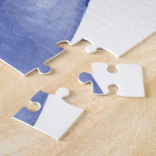 Un petit puzzle de renard endormi (Côté)