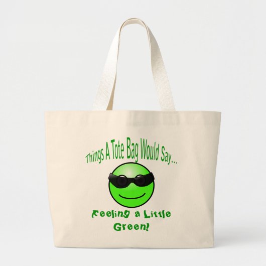 Un petit Sac fourre-tout vert (Devant)