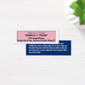 Un petit tour rose à la Maison Blanche pour l'élec (Bureau)