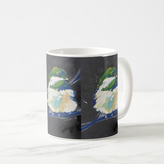 Un peu bleu - Mug classique (Devant droit)