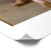 Un peu coaxant 1890, Poster de Bouguereau (Coin)