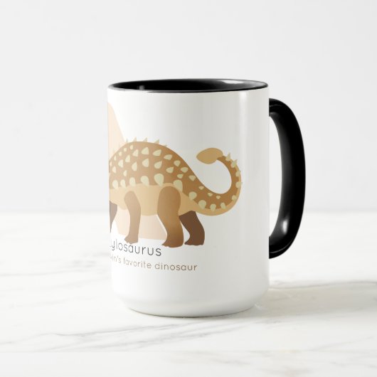 Un peu comme Ankylosaurus Mug (Devant droit)