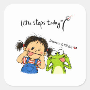 Un peu de folie – Autocollant Joheem & Ribbit