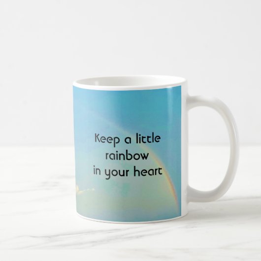 Un peu de Mug de café Arc-en-ciel (Droite)
