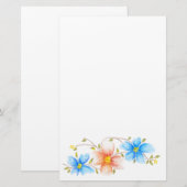 Un peu de papeterie de printemps (Devant / Derrière)